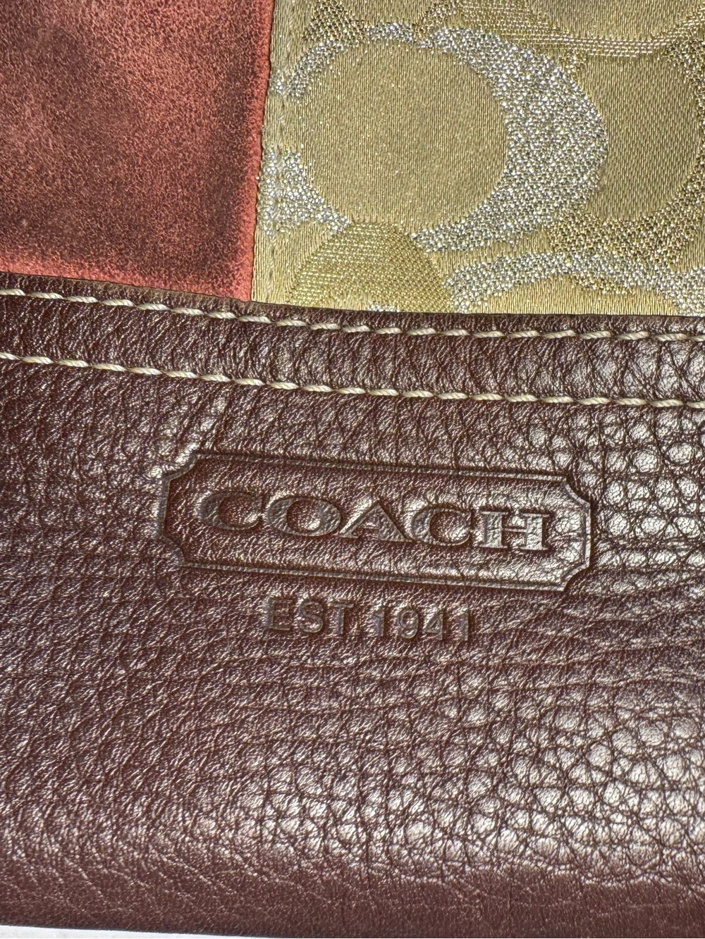 Coach holiday patchwork Tote Limited Edition 2006 - Picture 10 of 14